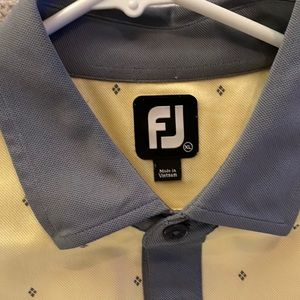 FootJoy golf polo with Bandon Dunes Old MacDonald ghost tree logo